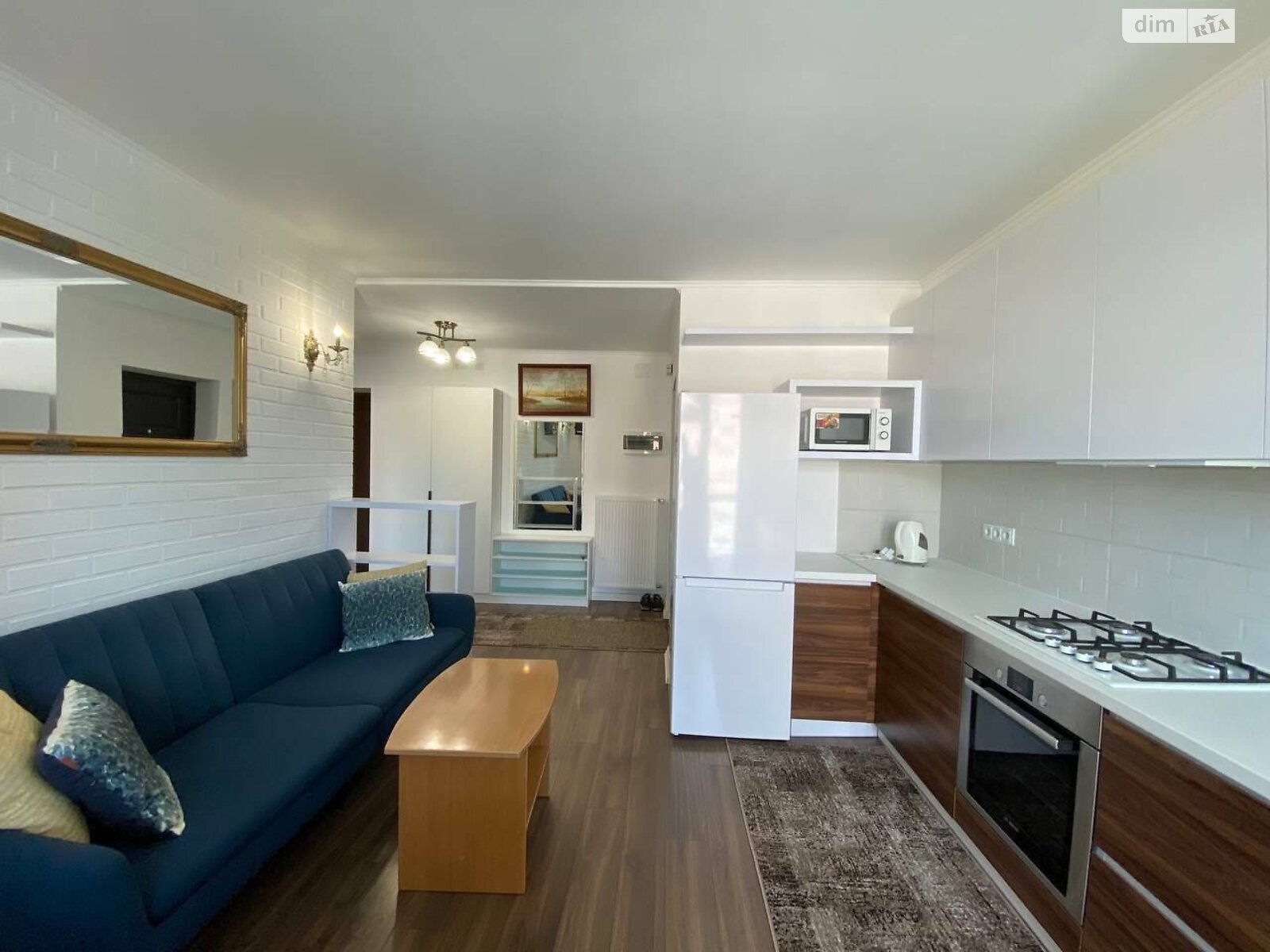 2-Room Apartment on Bagaliya Street, New Building, Renovated