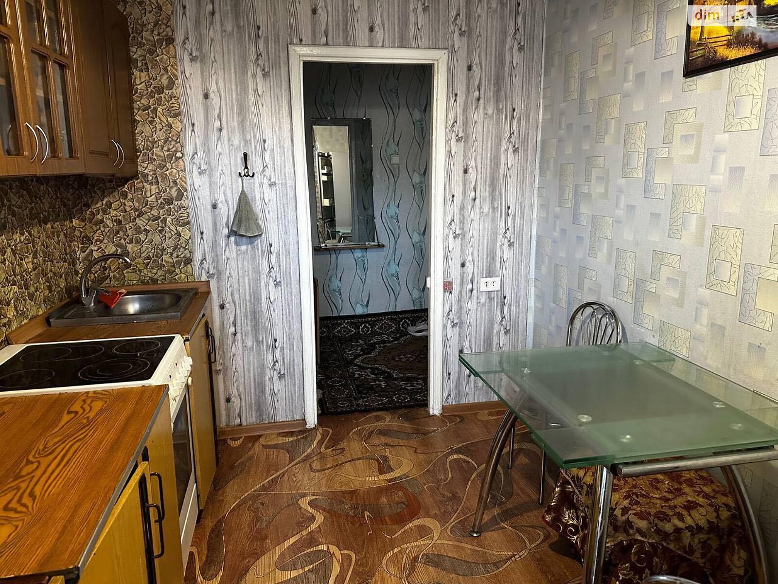 1-bedroom apartment on Zarichanska Street near Electronika, Exhibition area