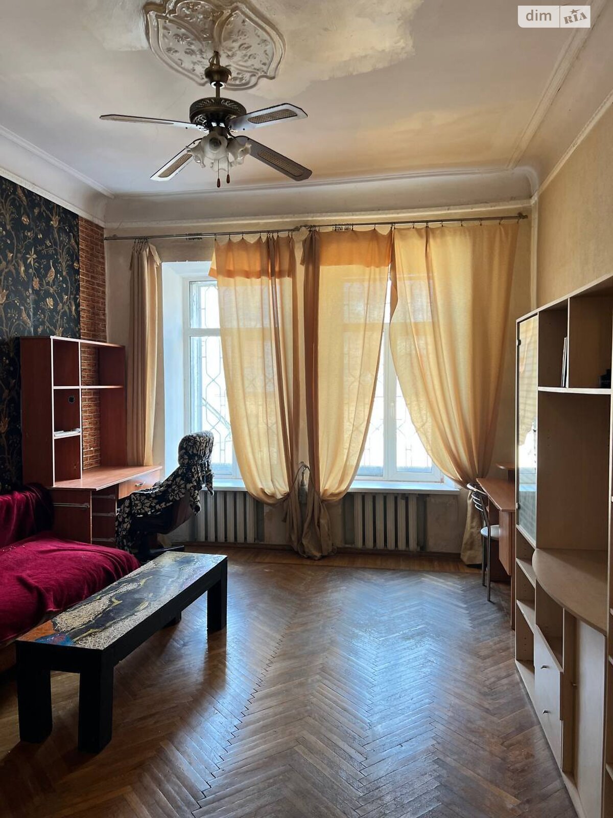 3-room apartment in the center of Odessa, quiet courtyard
