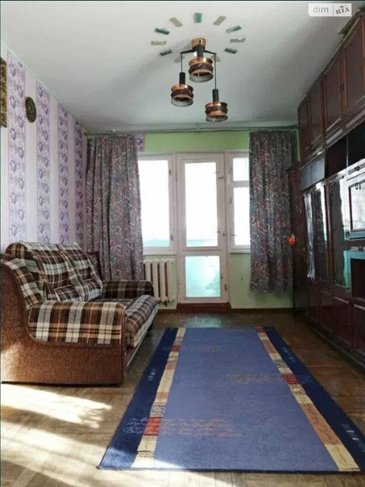 Черемушки ауданындағы бөлек бөлмелері бар екі бөлмелі пәтер