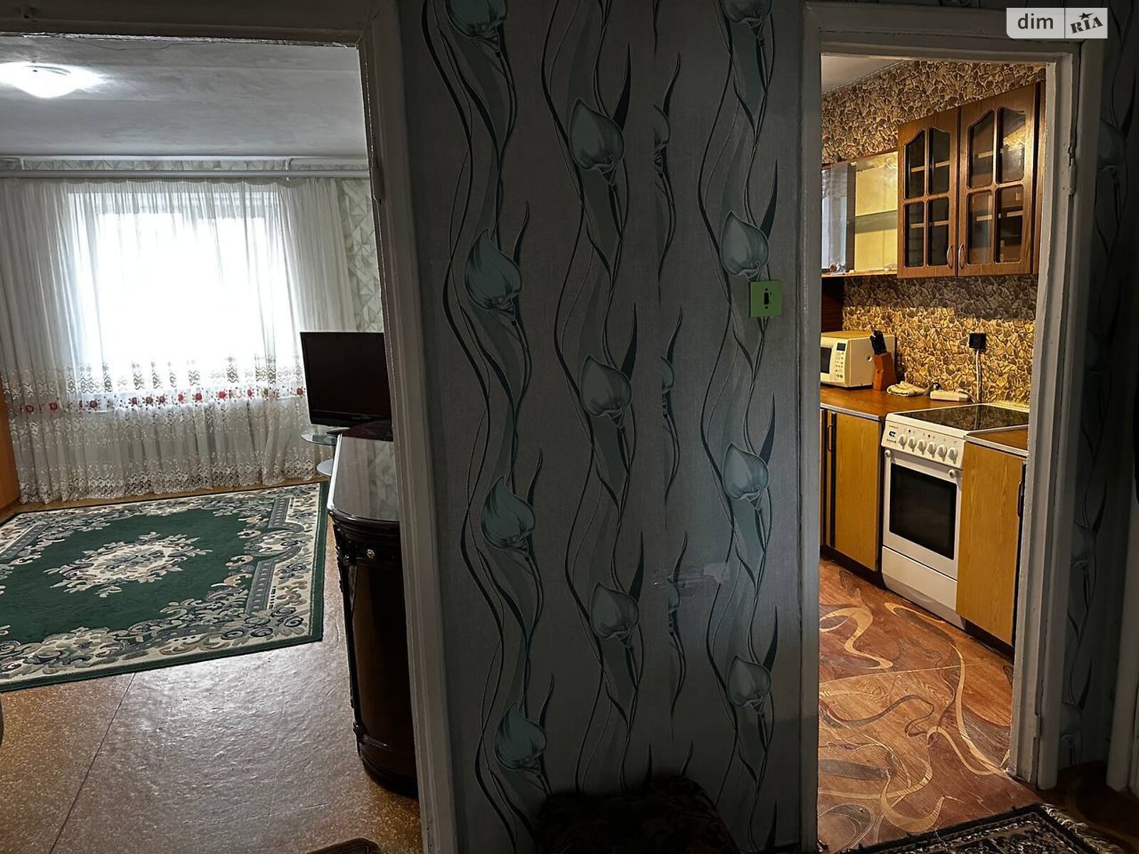 1-bedroom apartment on Zarichanska Street near Electronika, Exhibition area