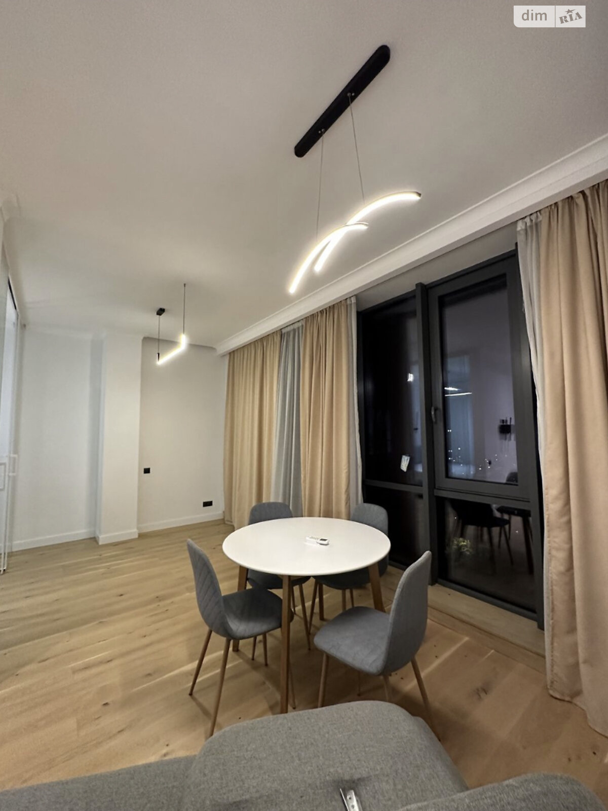 Apartment in Chkalov Tower Complex with Modern Design and City View