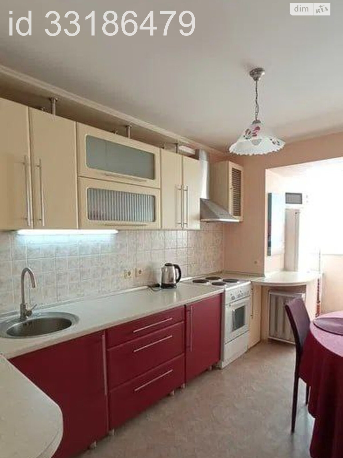1-bedroom apartment in central location with euro renovation