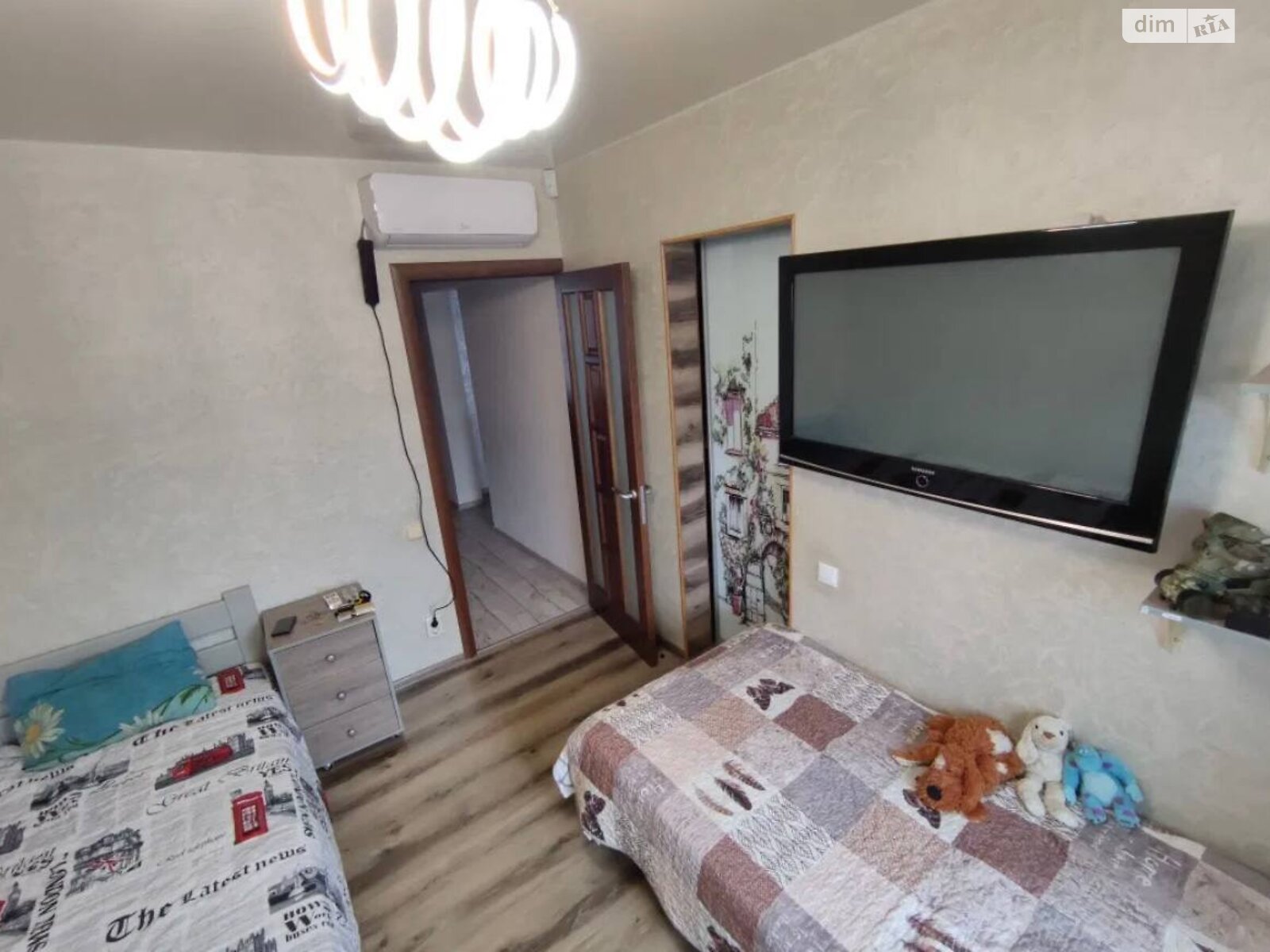 3-Room Apartment on Peremohy Avenue, 9th Floor, Fully Equipped