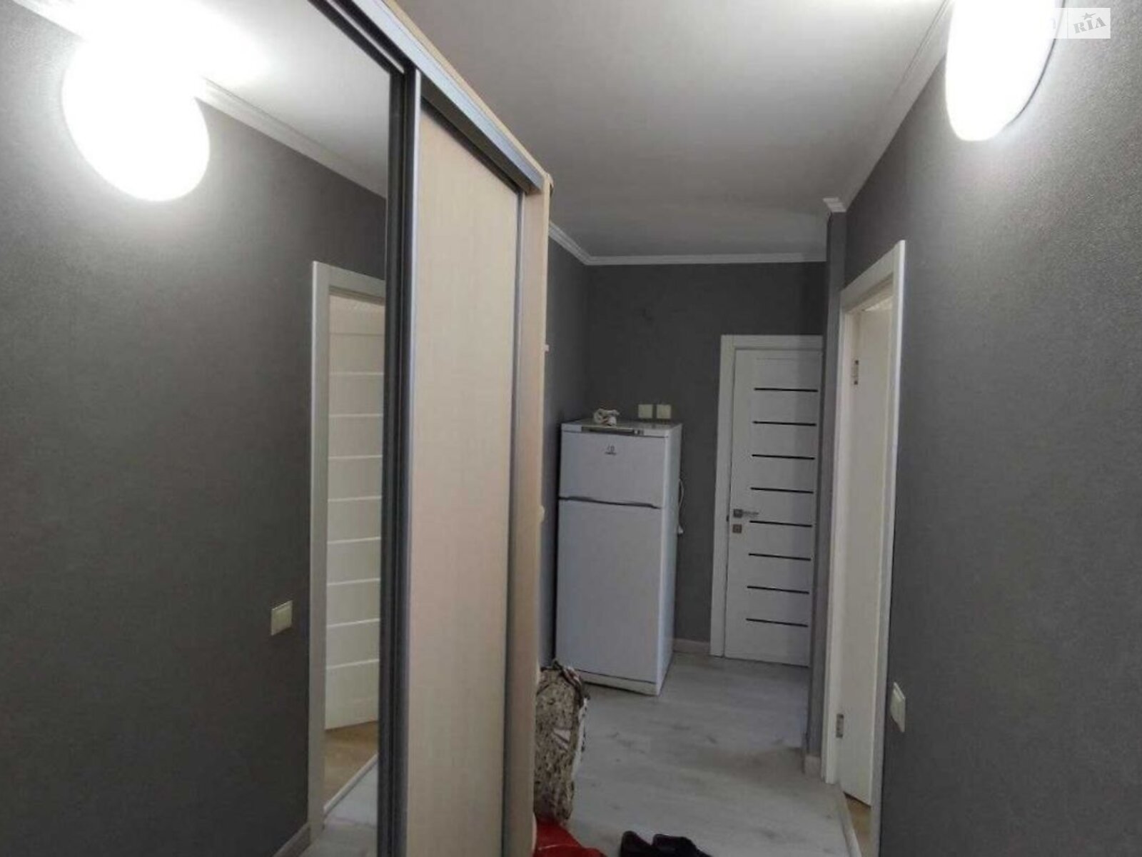 Bright two-room apartment with classic layout, balcony, and quality renovation