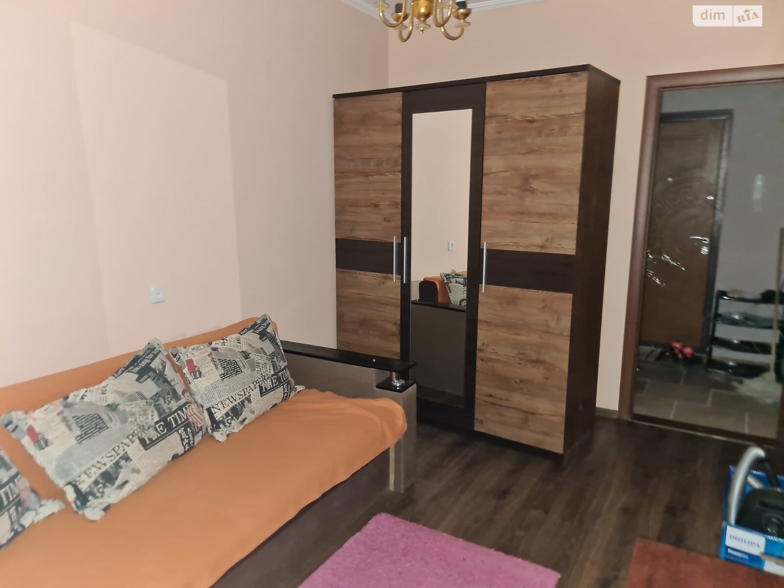 2-room apartment in Uzhgorod with separate rooms and fresh renovation