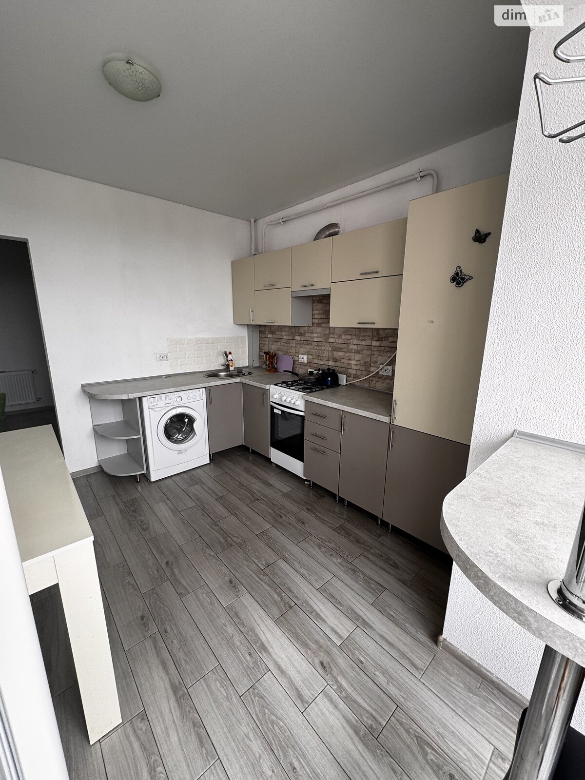 1-Bedroom Apartment near Lutsk Ring Road with Gas Heating