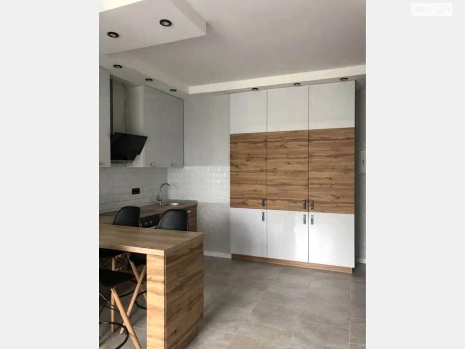 Designer Renovated Apartment with Separate Bedroom and Glass Partition