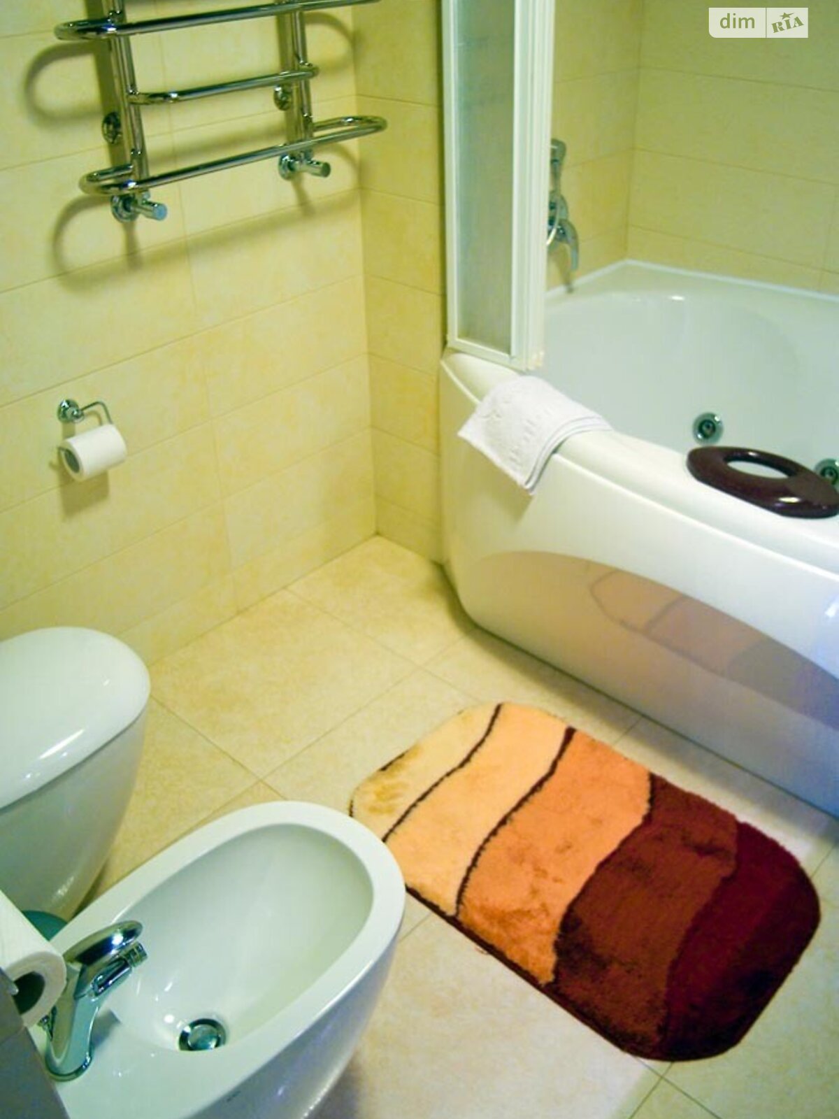 Euro-style two-room apartment in the center of Odessa