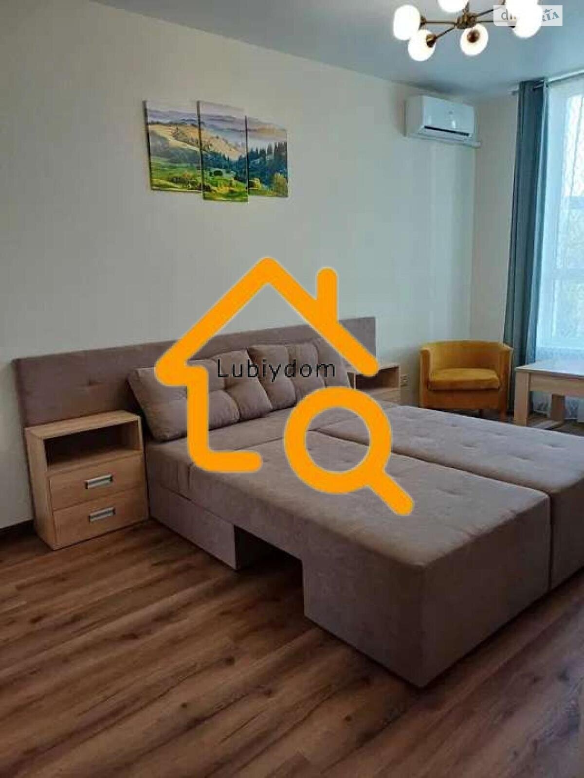 1-Bedroom Apartment in Dobri Misto 2, Chabany - First Rental