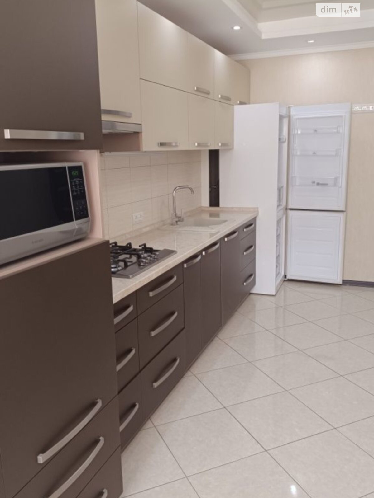 Spacious apartment with autonomous gas heating and warm floors