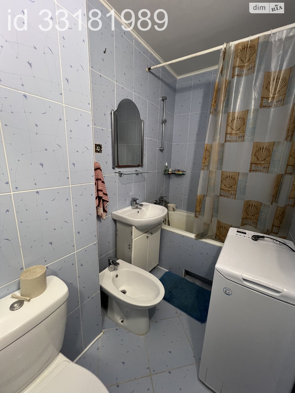 2-room apartment on Hotkevycha Street, 1st floor, 50 sq m, with loggia