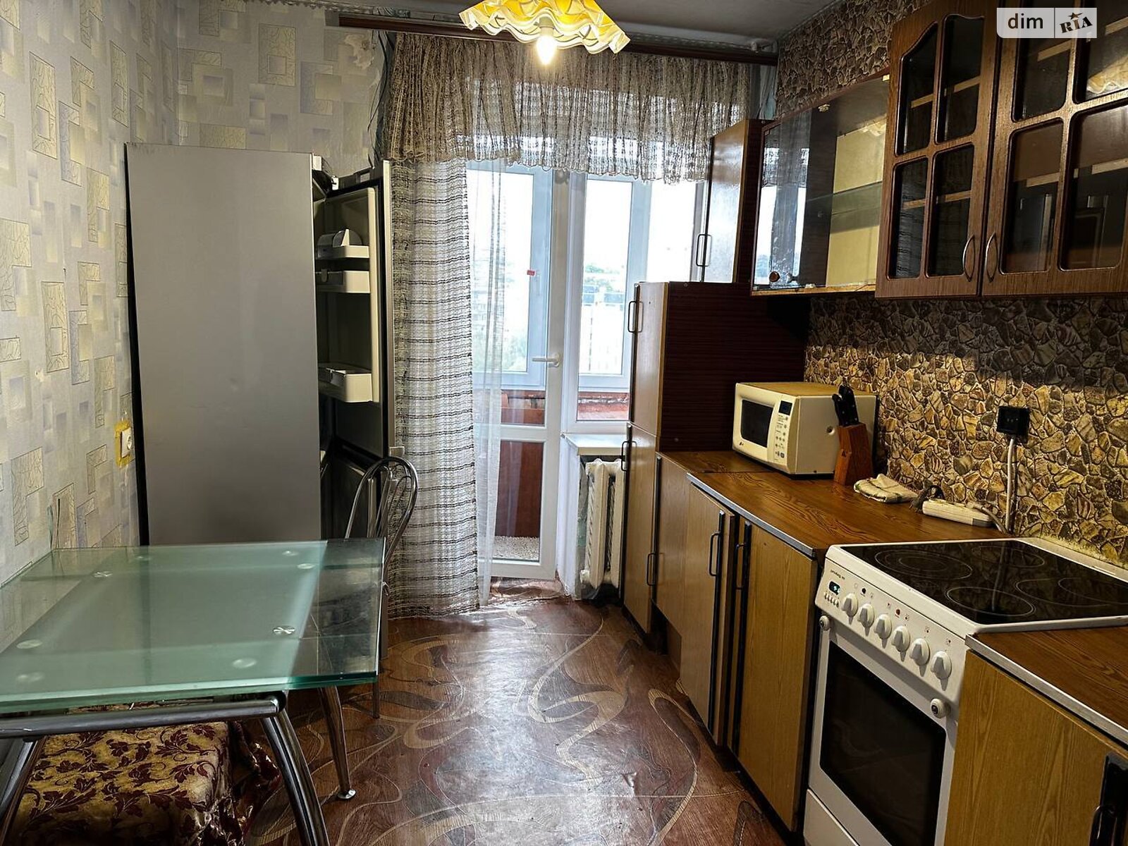1-bedroom apartment on Zarichanska Street near Electronika, Exhibition area