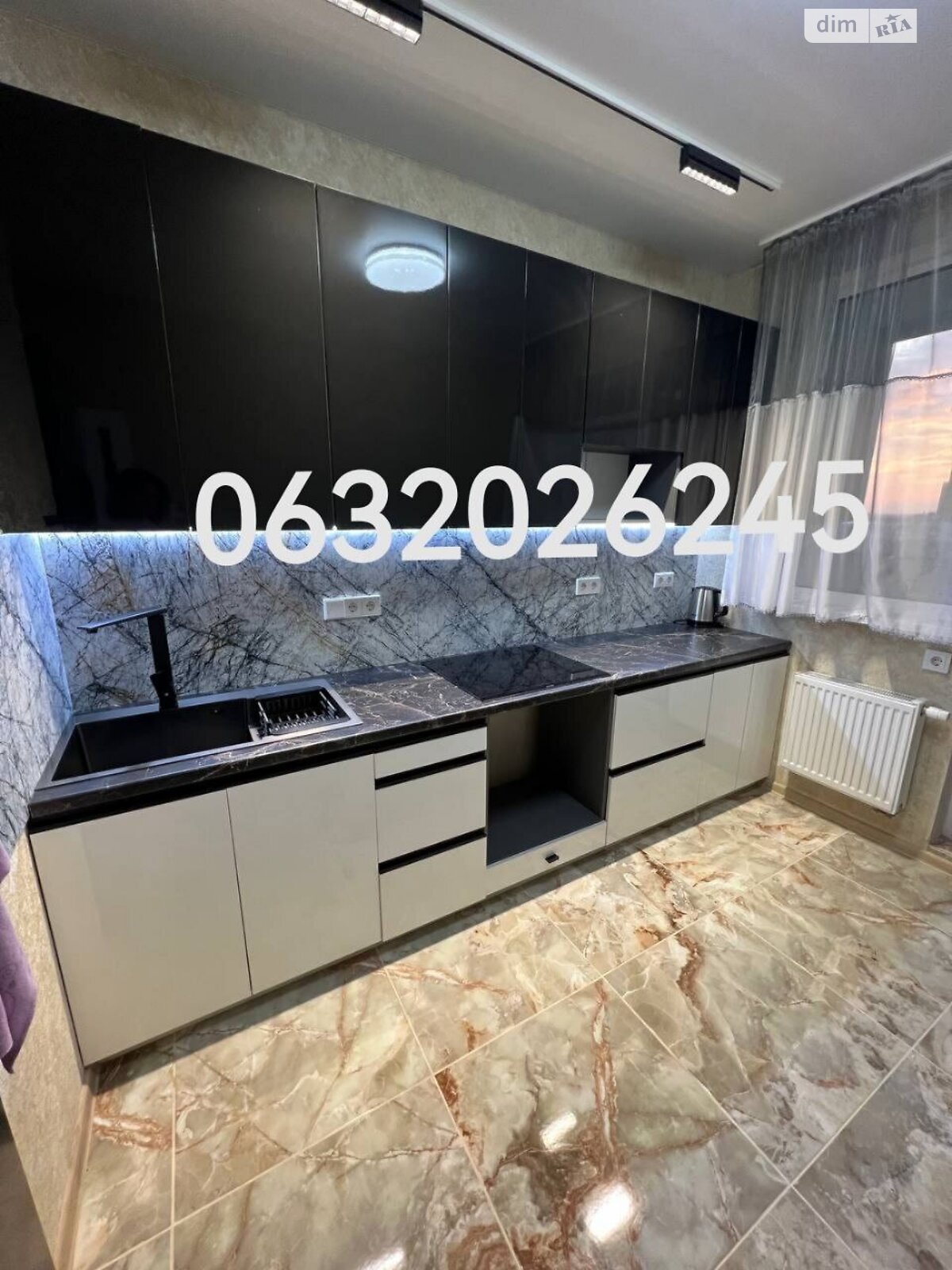 Two-room apartment with all necessary amenities near forest and schools