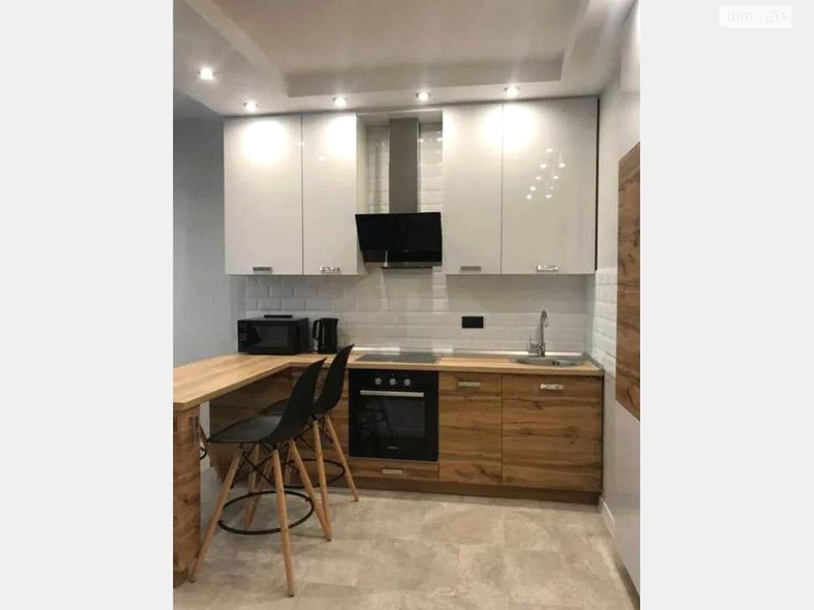 Designer Renovated Apartment with Separate Bedroom and Glass Partition