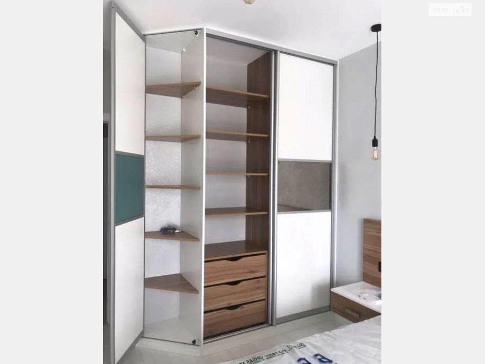 Designer Renovated Apartment with Separate Bedroom and Glass Partition