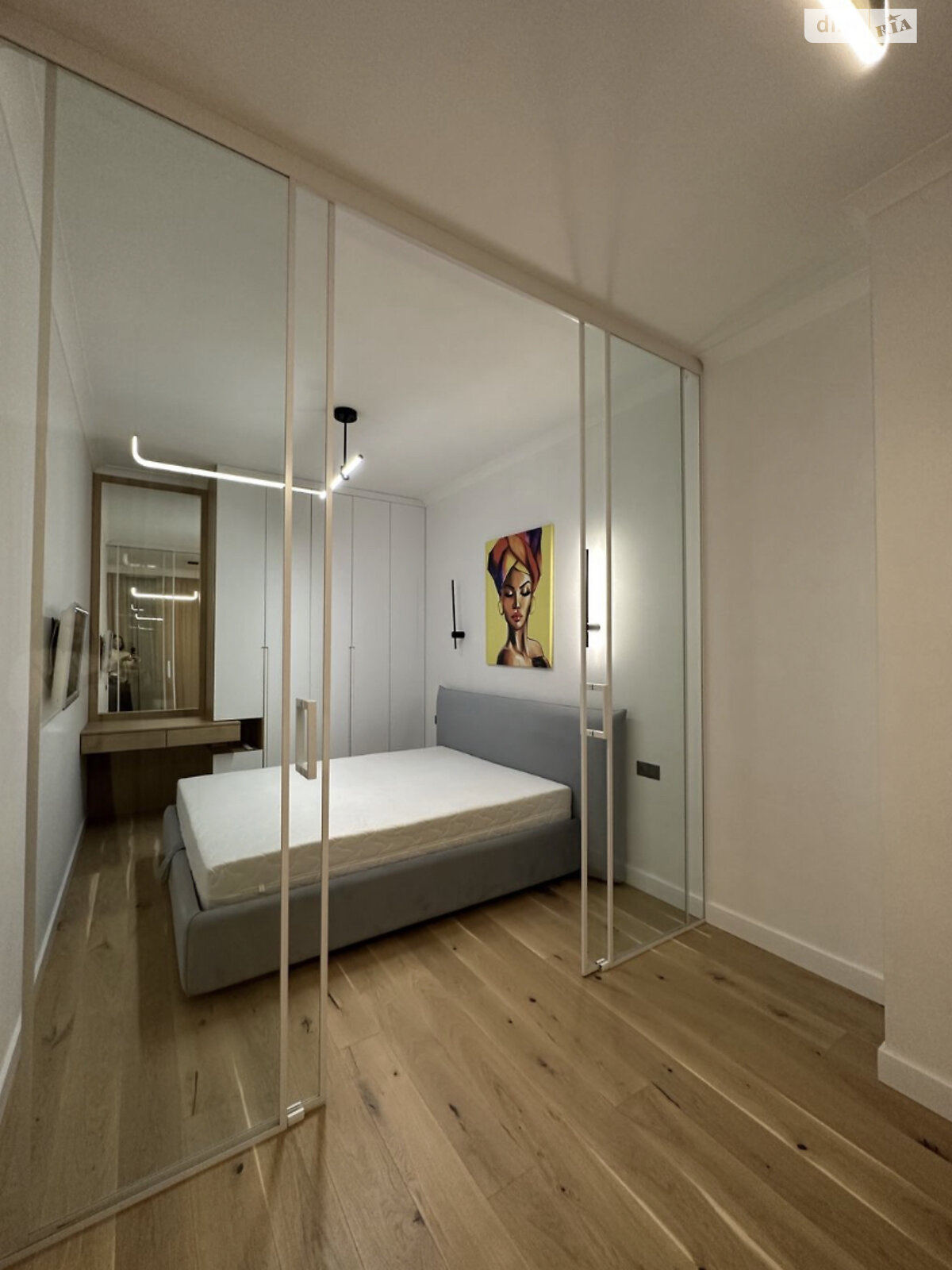Apartment in Chkalov Tower Complex with Modern Design and City View