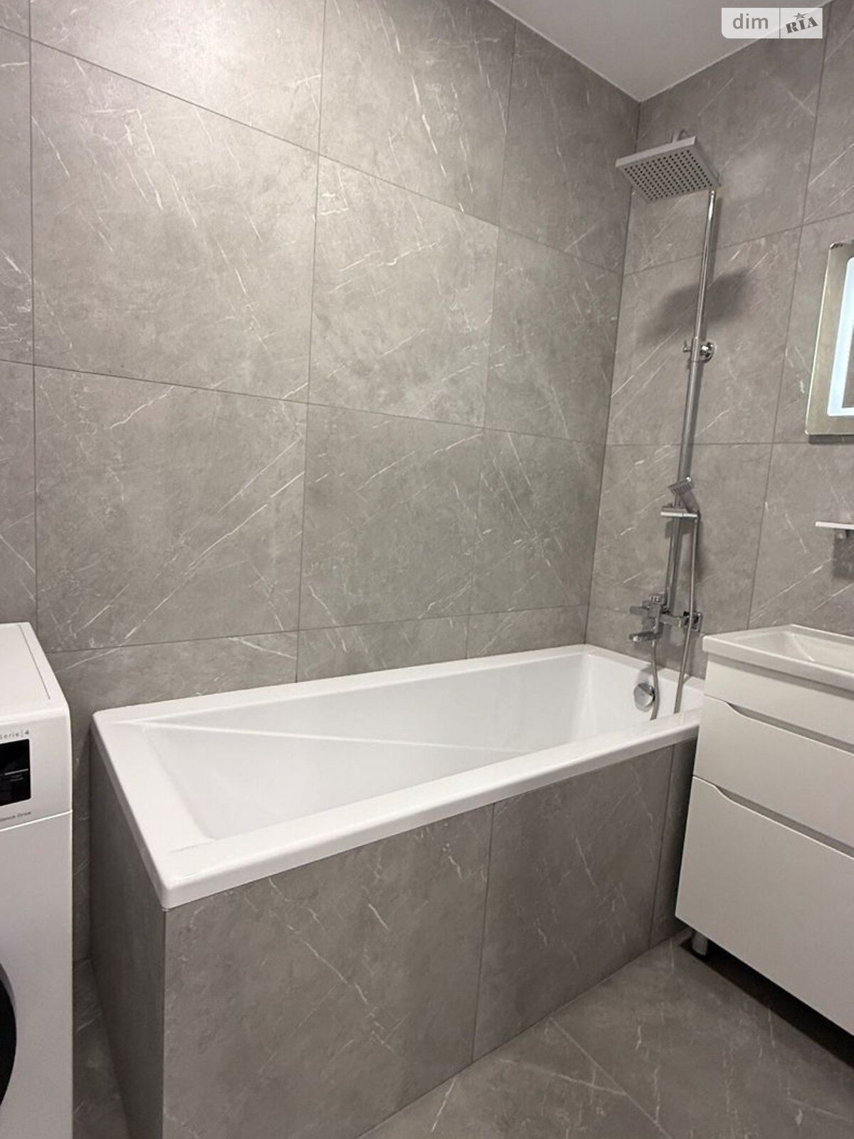 Two-room apartment with separate rooms in a developed residential area