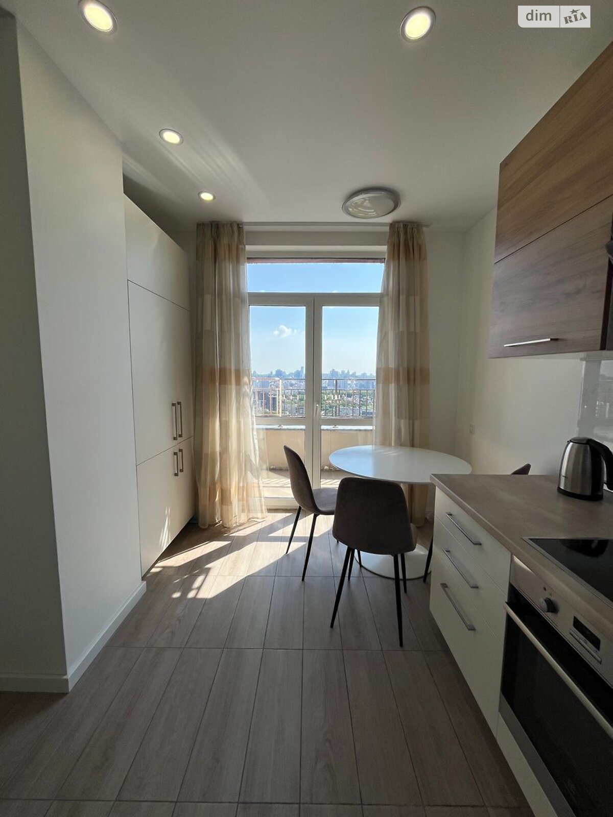 Two-room apartment in Adamant complex, 23rd floor with modern design
