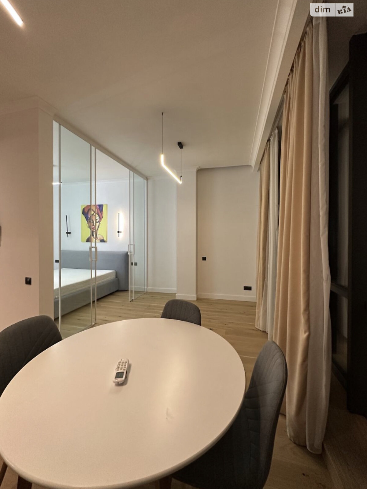 Apartment in Chkalov Tower Complex with Modern Design and City View