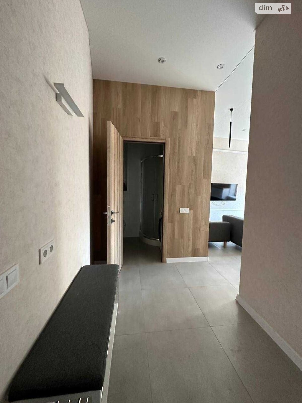 2-Room Apartment near Sea, Parking Included, Modern Design