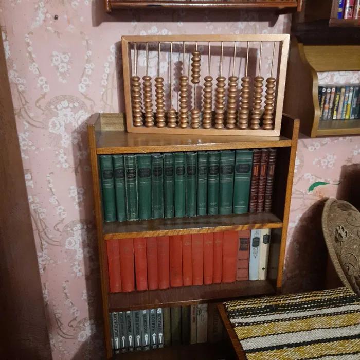 Cozy 1-room apartment with extensive book collection in Podolsk district