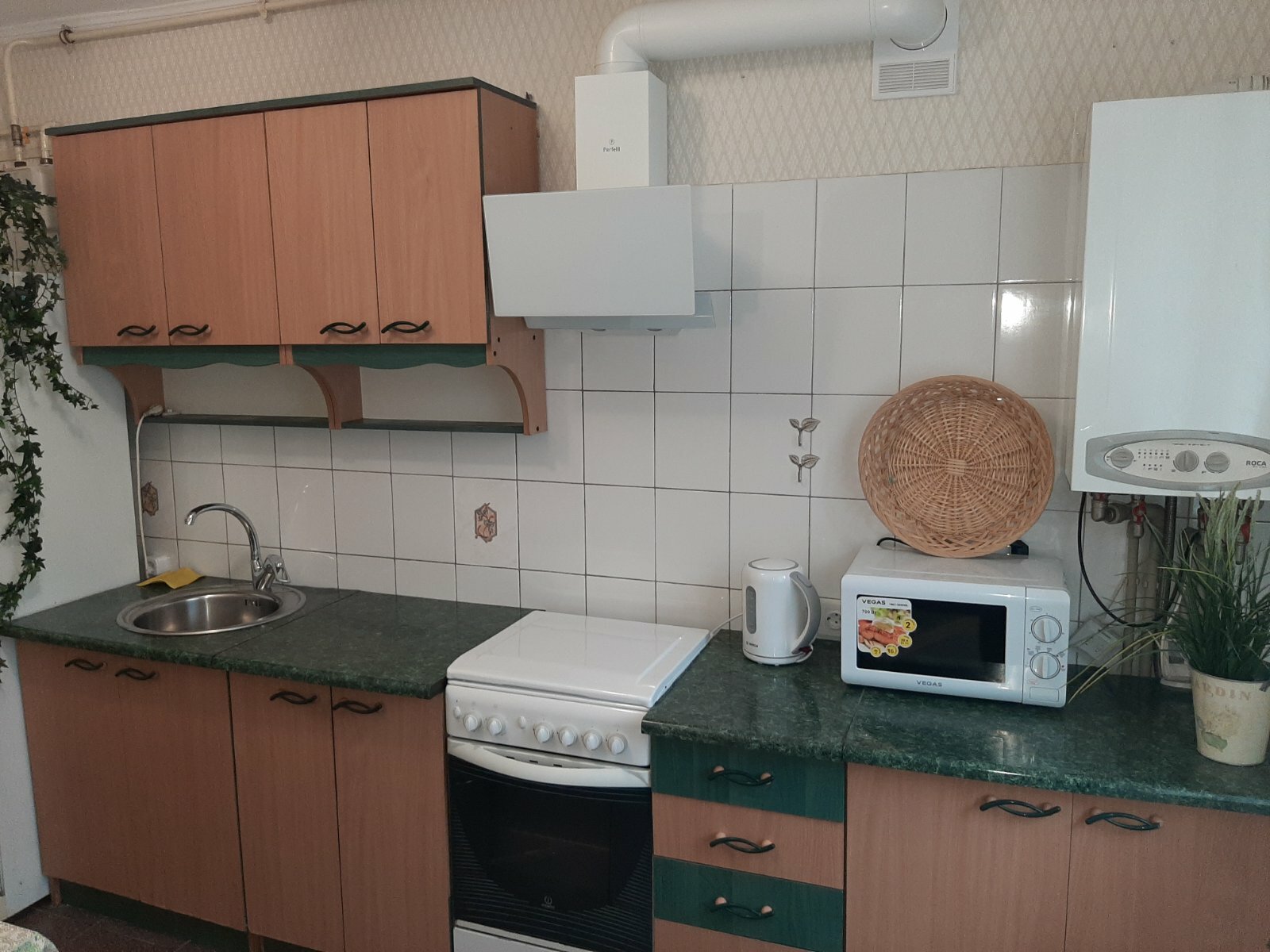 3-Room Apartment in City Center with Autonomous Heating