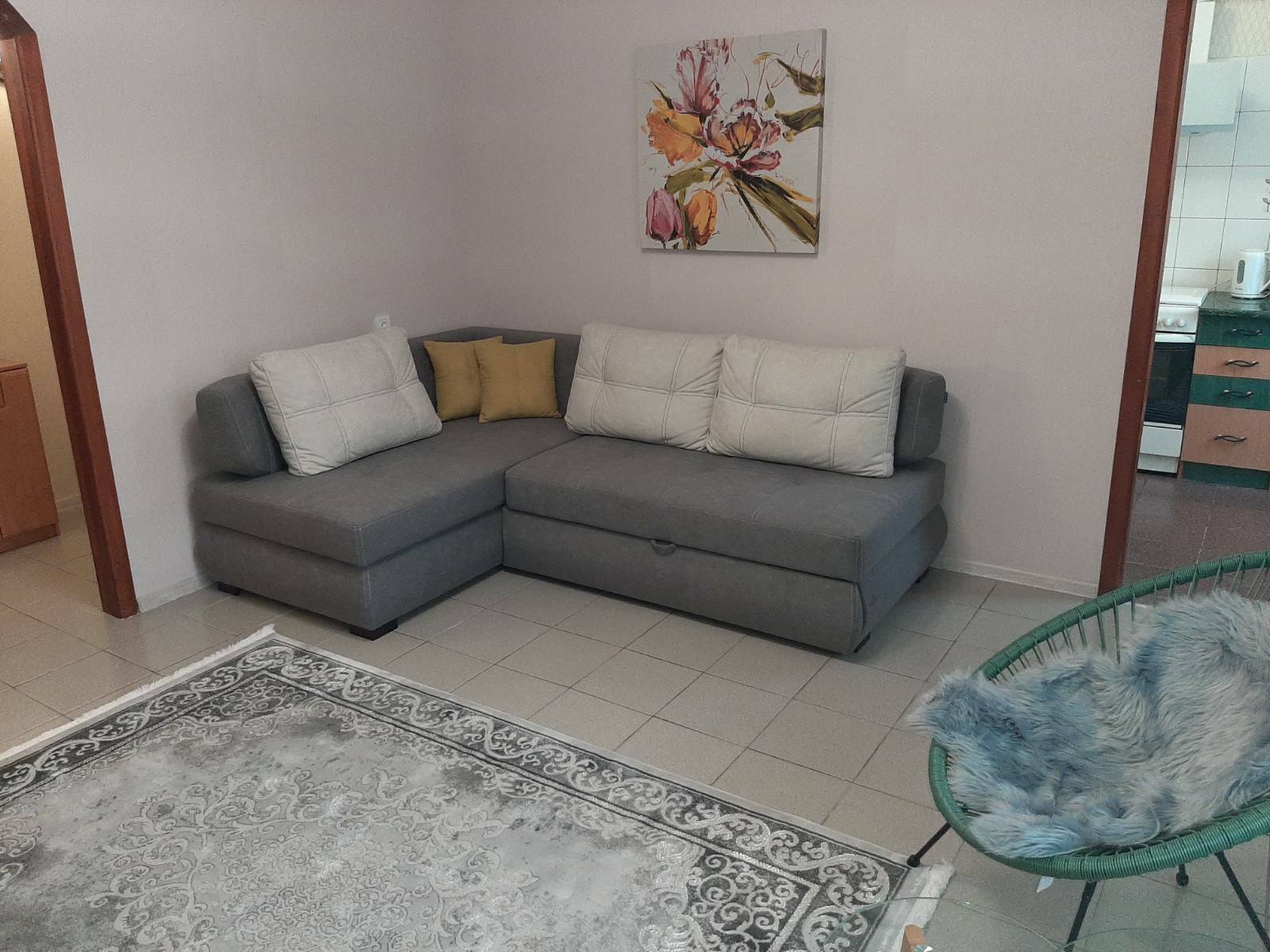 3-Room Apartment in City Center with Autonomous Heating