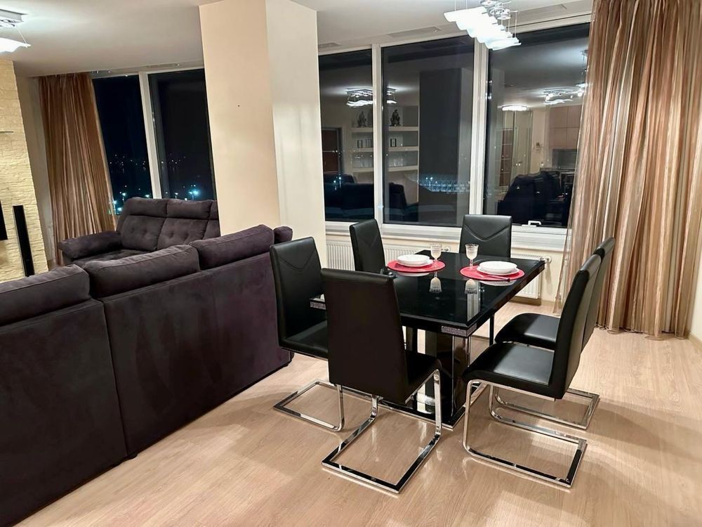 Luxurious 2-room apartment in Most City with Dnipro river view