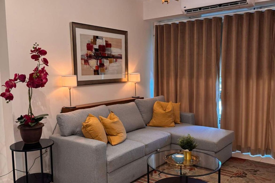 Fully Furnished Corner 3 Bedroom with Balcony in Eastbay Residences