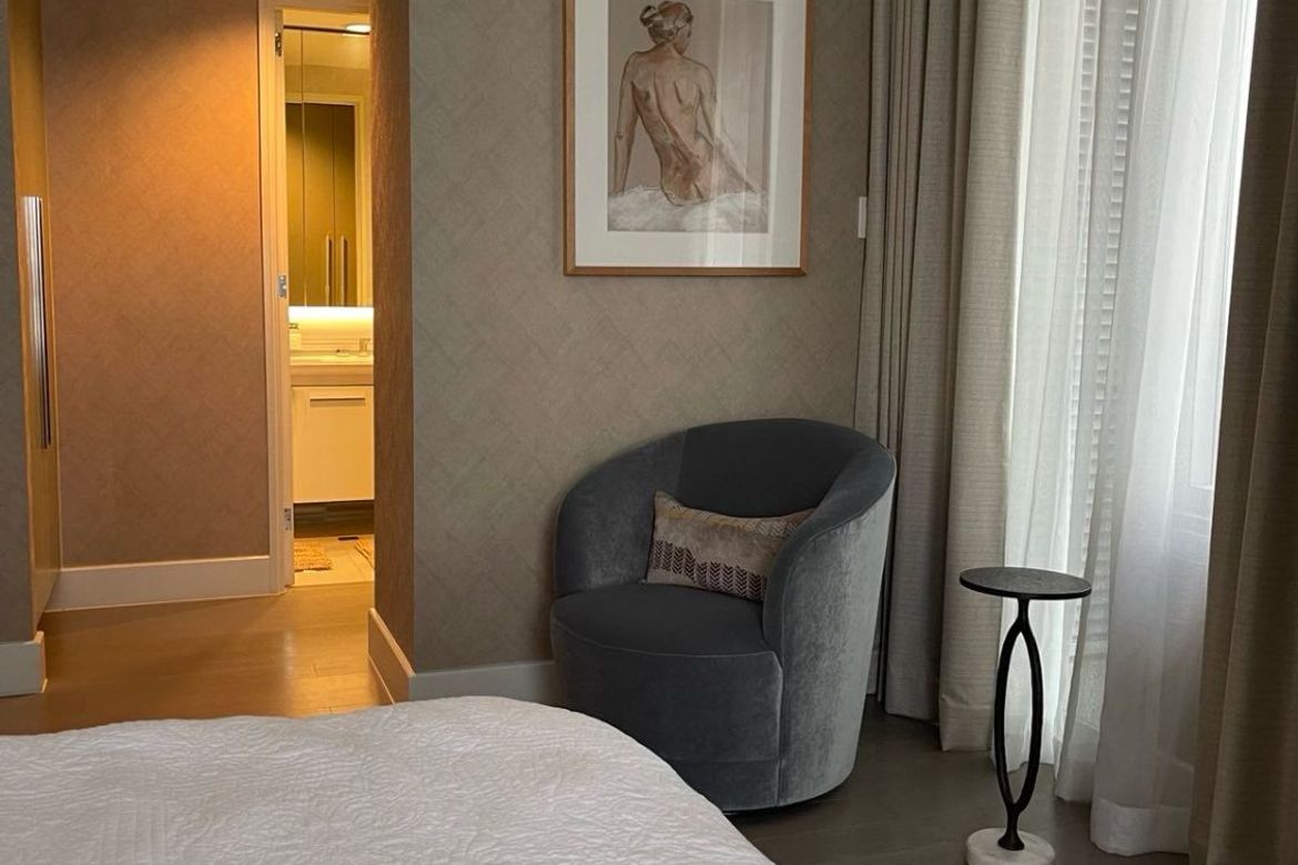 The Proscenium Residences-те толық жабдықталған 2 бөлмелі пәтер