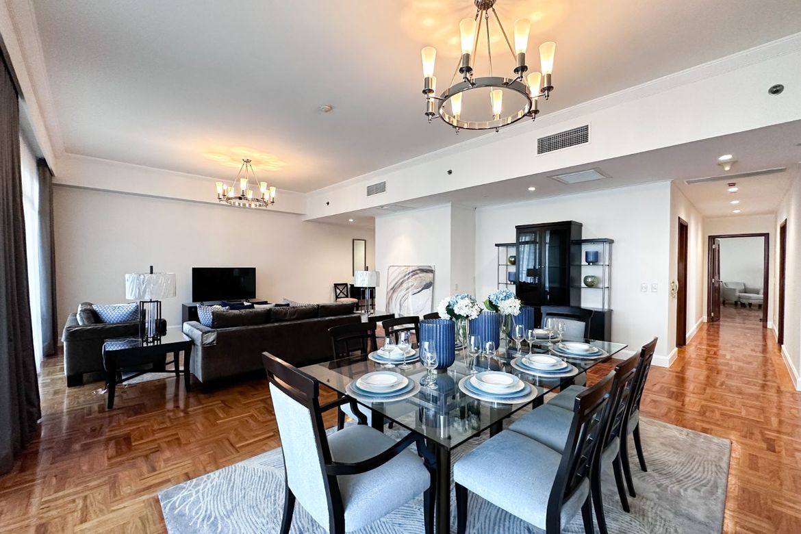 3 жұмақты люкс пәтер Four Seasons Salcedo, Макати бизнес орталығында