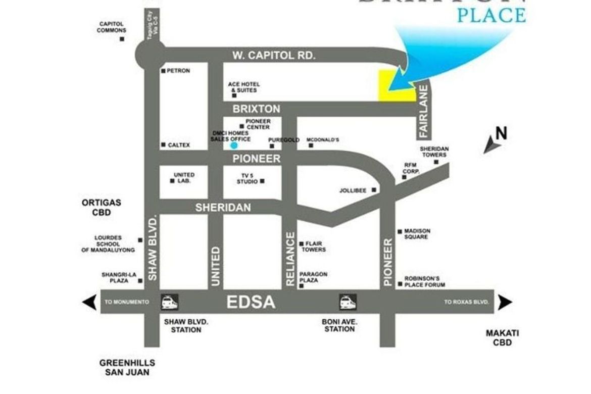 1 Bedroom Condo at Brixton Place, Kapitolyo Pasig