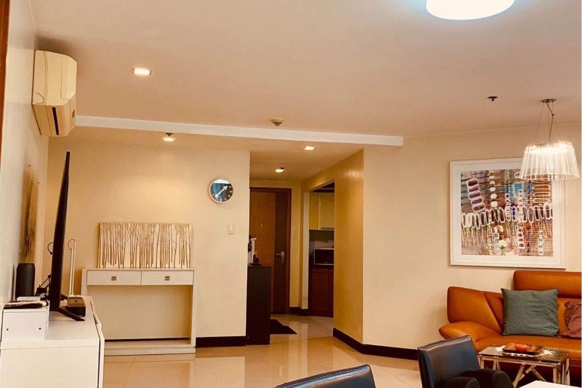 Fully-Furnished 3 Bedroom Apartment in One Central, Makati City