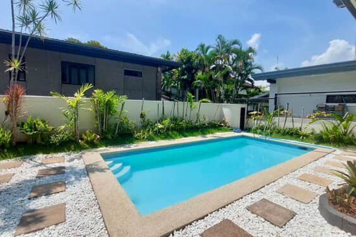 Fully Renovated House in Ayala Alabang Village with Pool and Garden