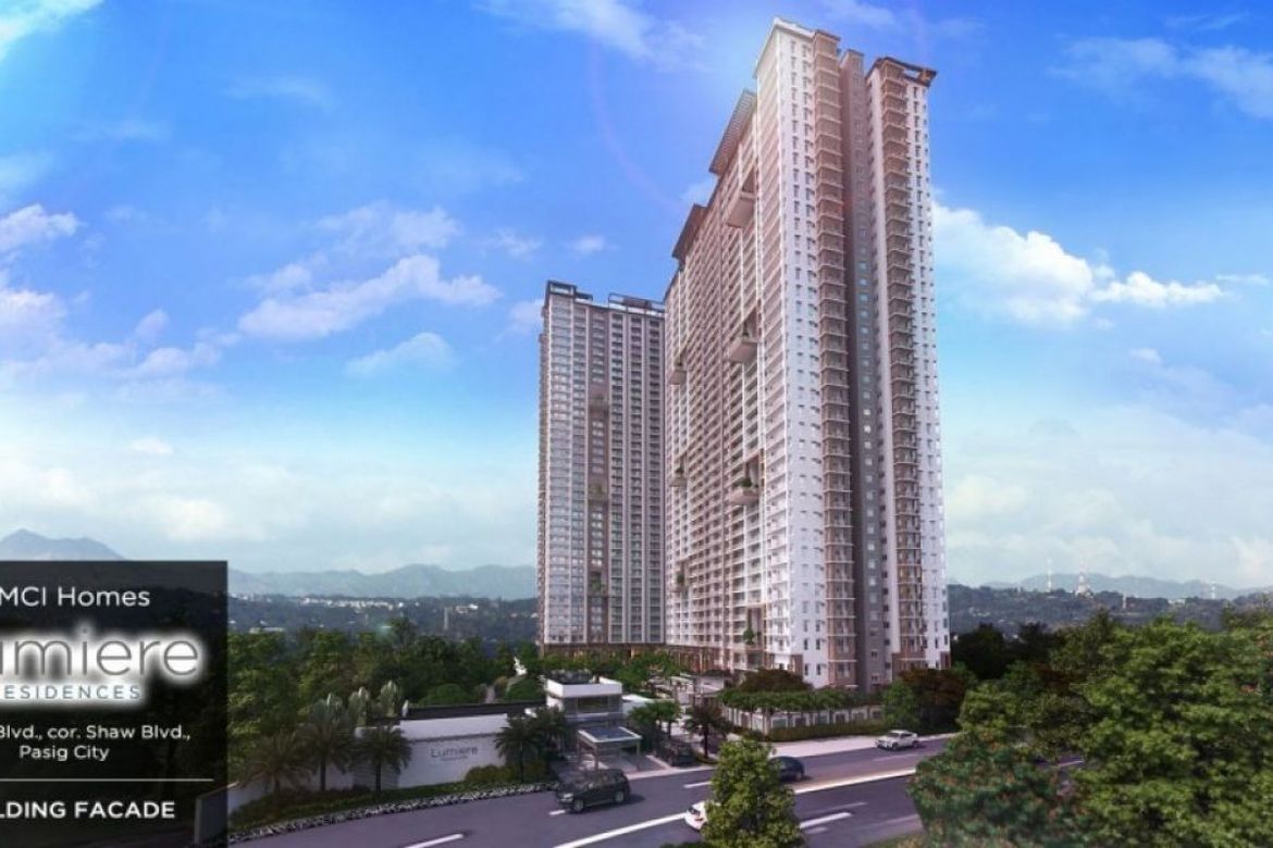 Lumiere Residences тұрғын үй кешеніндегі балконды екі бөлмелі пәтер, Пасиг қаласы