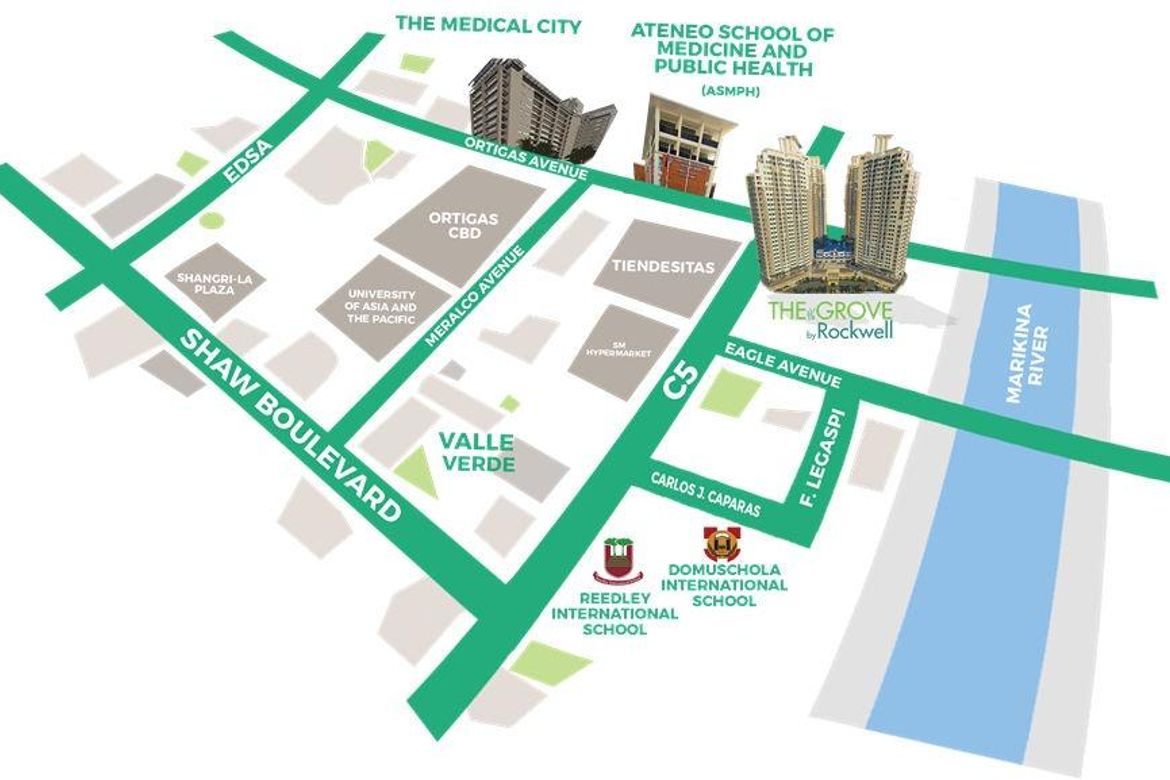 Pasig қаласындағы Rockwell компаниясының The Grove-дегі қолжетімді студия