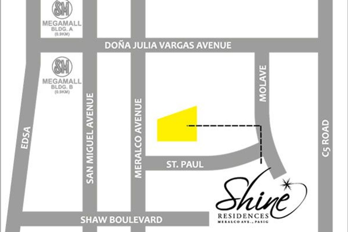 Fully Furnished Studio with Ortigas Skyline View
