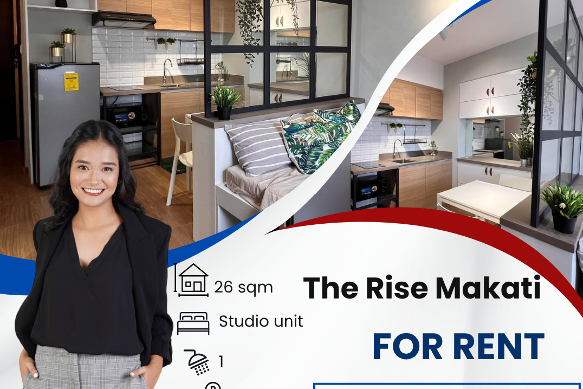 The Rise Makati-дағы студия - Толық жиһаздалған ыңғайлы тұрғын үй