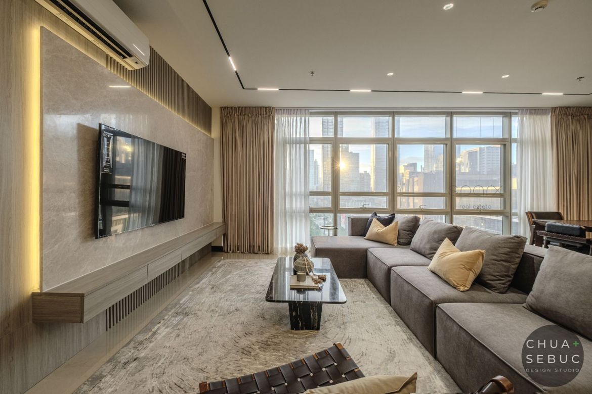 3 бөлмелі West Gallery Place, BGC - Толық жабдықталған люкс пәтер