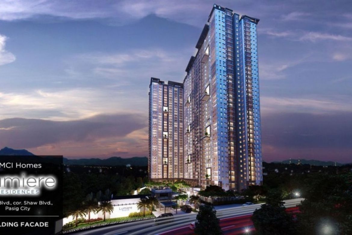 Two Bedroom Unit with Balcony in Lumiere Residences, Pasig City