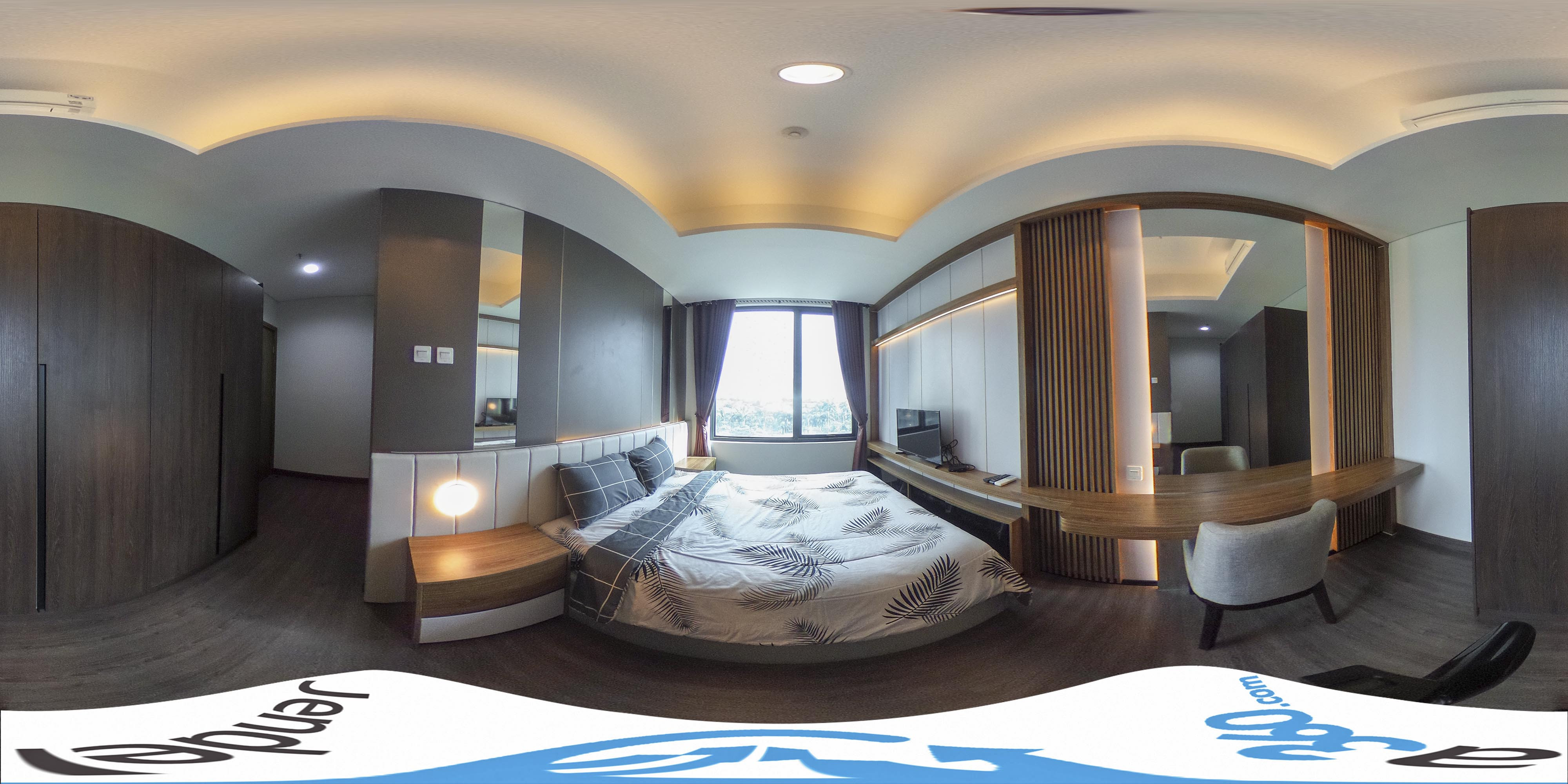 Толық жабдықталған 2 бөлмелі пәтер Southgate Residence-те