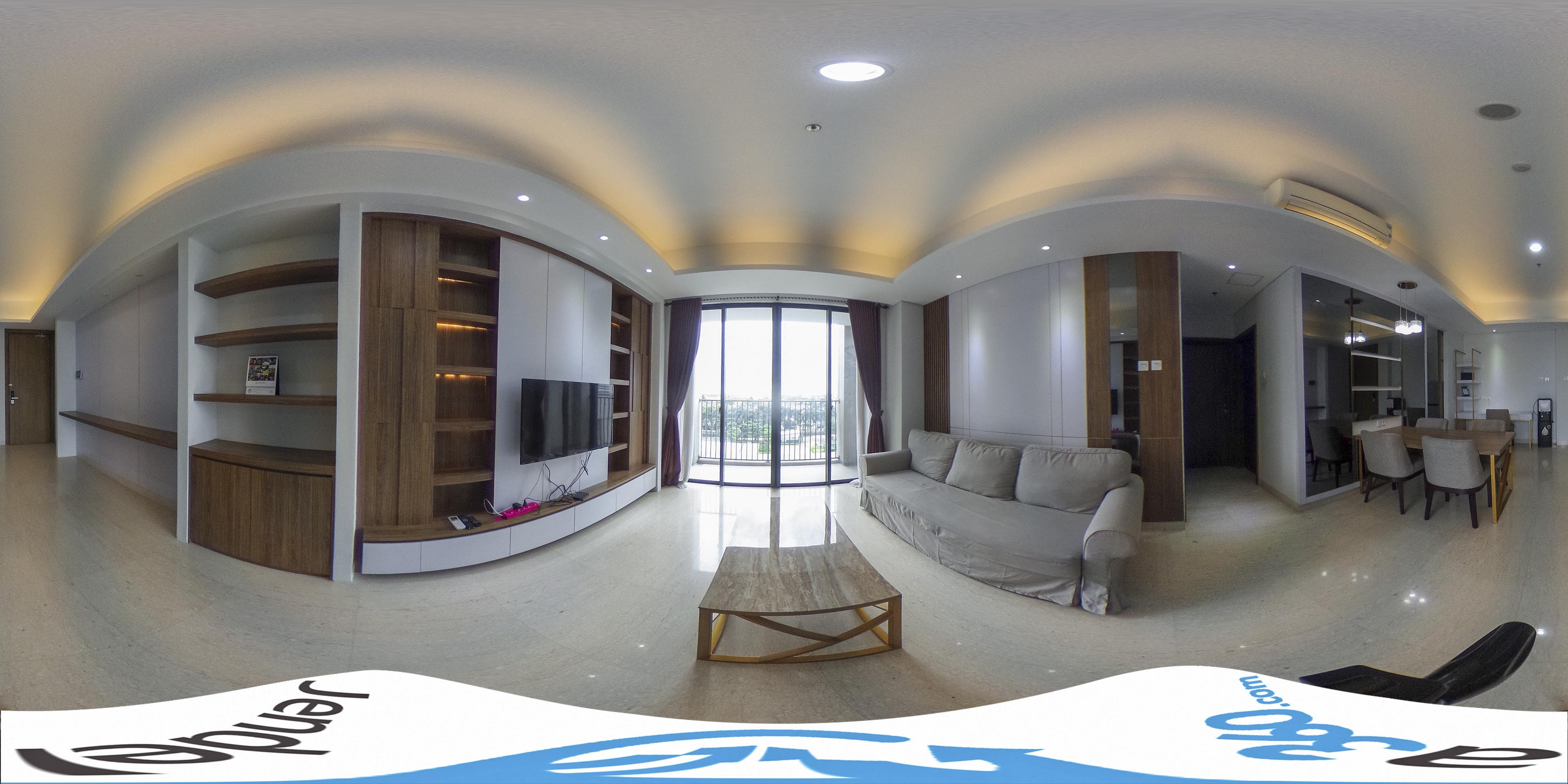 Толық жабдықталған 2 бөлмелі пәтер Southgate Residence-те