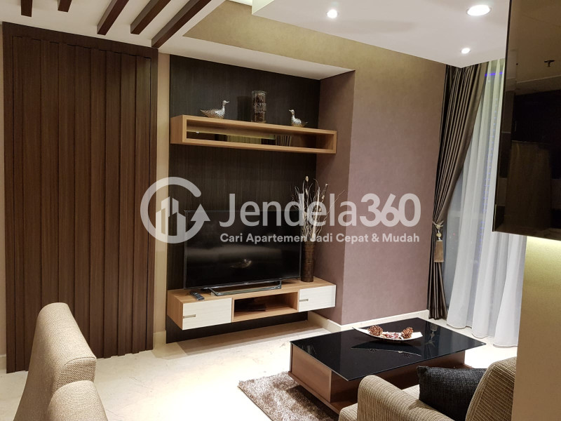 Ciputra World 2-дегі 2 бөлмелі толық жабдықталған пәтер