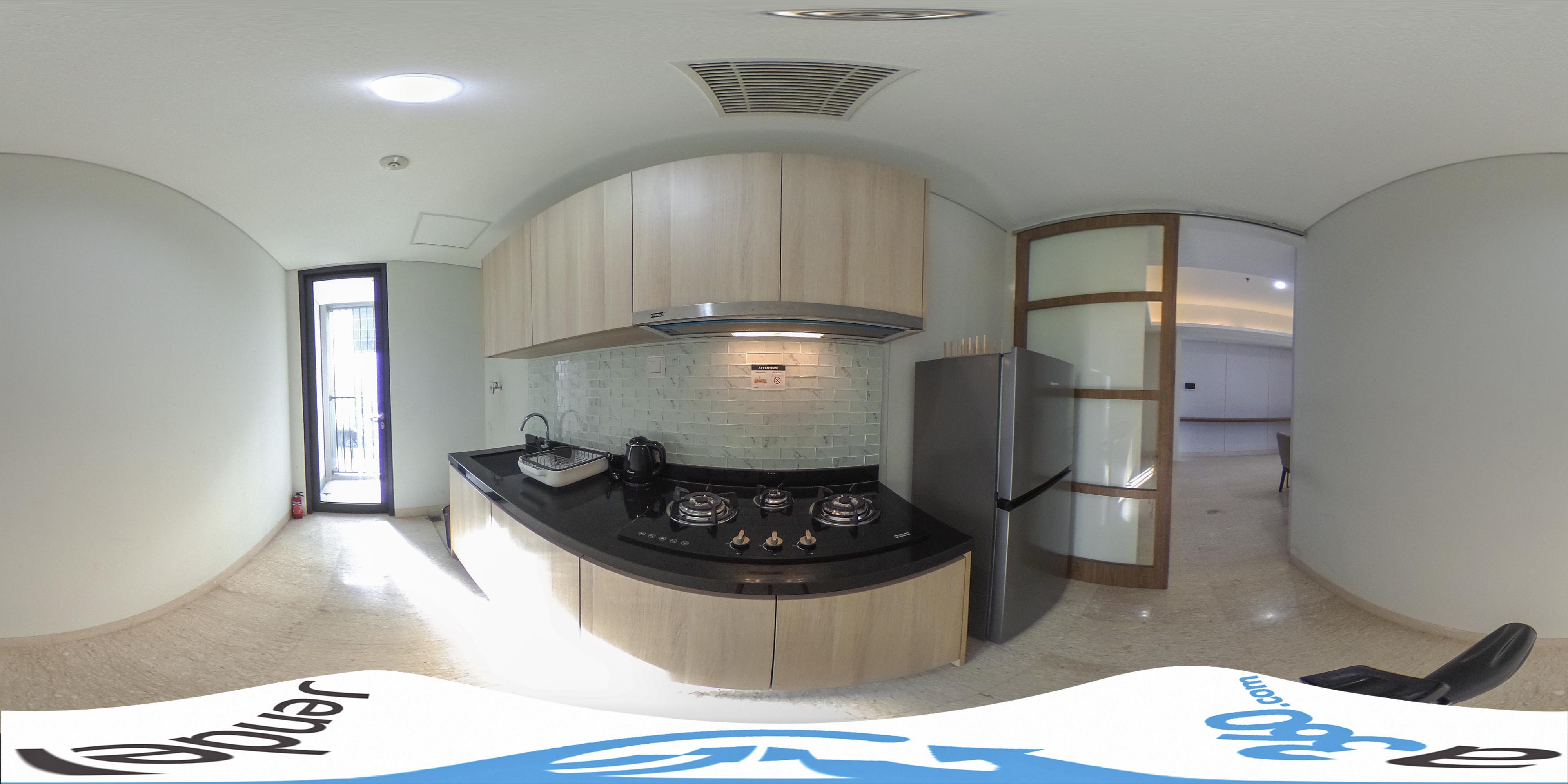 Толық жабдықталған 2 бөлмелі пәтер Southgate Residence-те