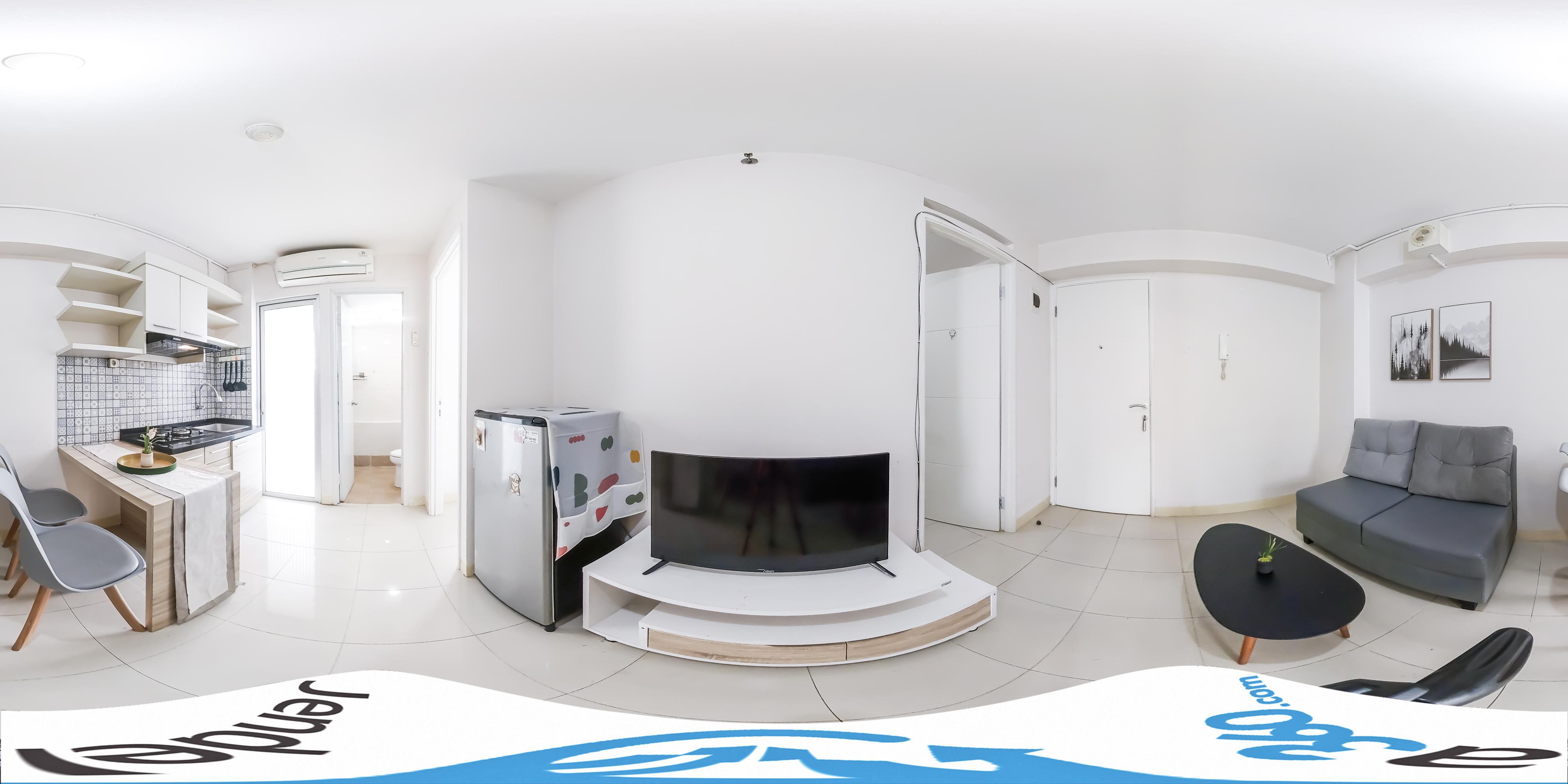 Fully Furnished 2BR Apartment at Bassura City, Comfortable for Families