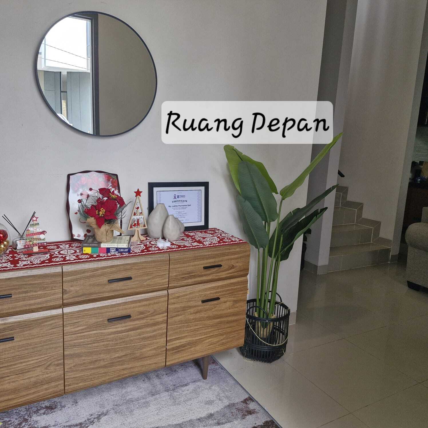 Semi-furnished House Near Unilak Campus with Security