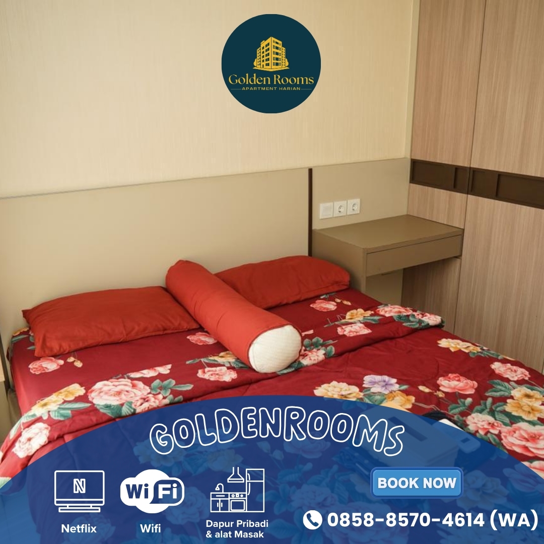 Modern Daily Apartment Rental in Tangerang with Netflix