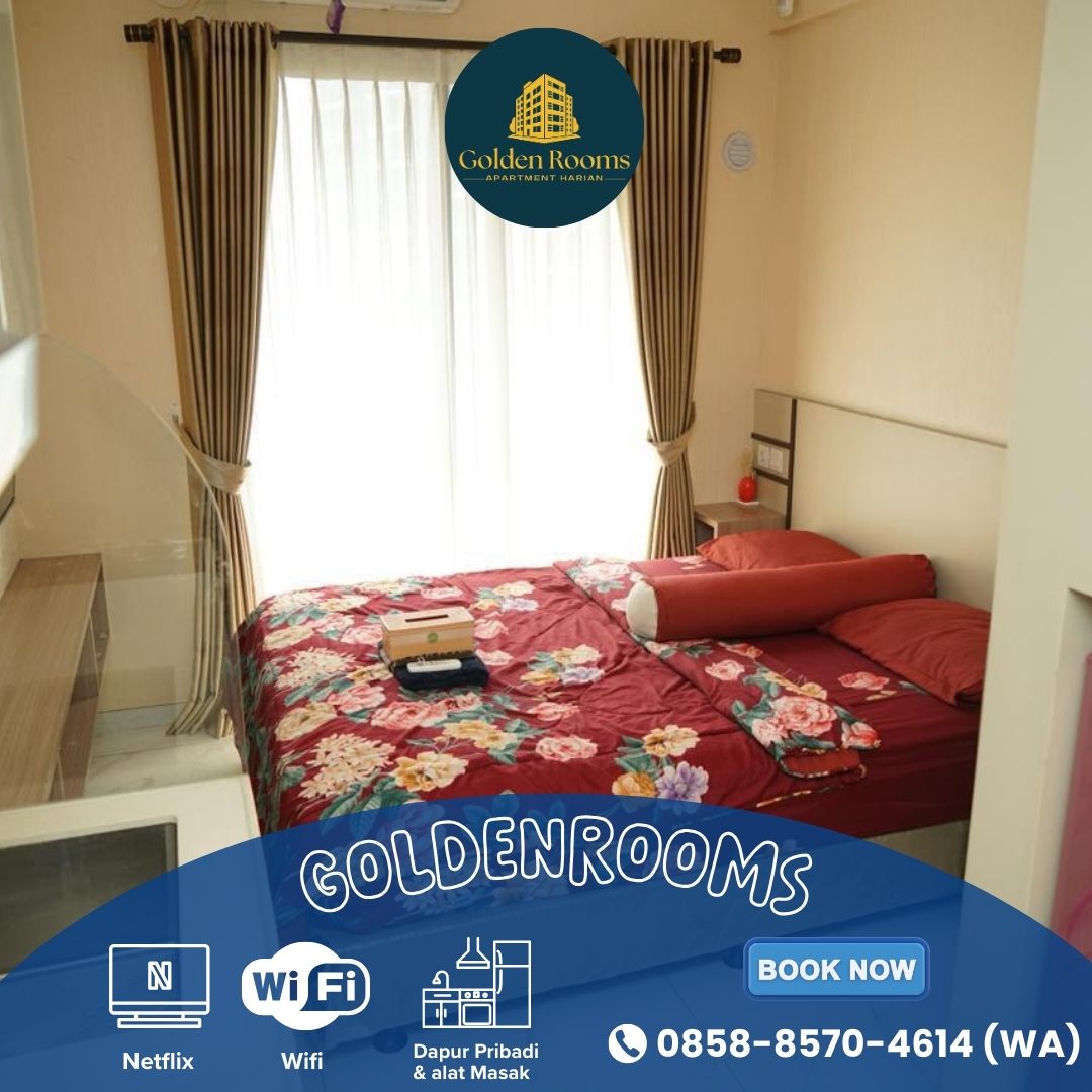 Modern Daily Apartment Rental in Tangerang with Netflix