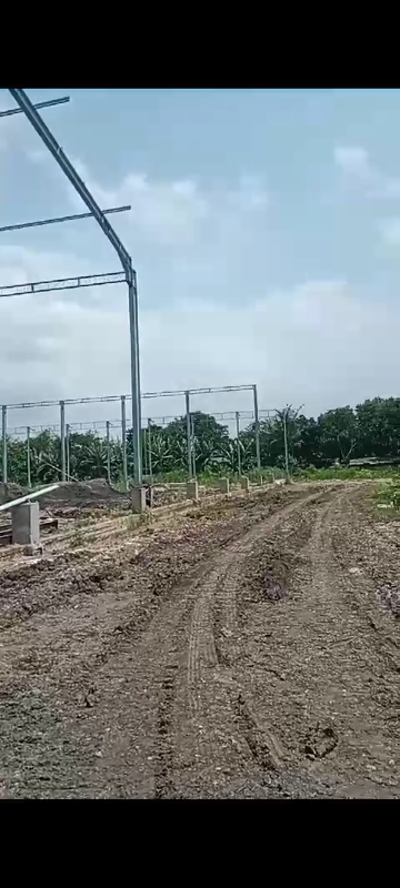 Large Industrial Warehouse Under Construction in Tangerang